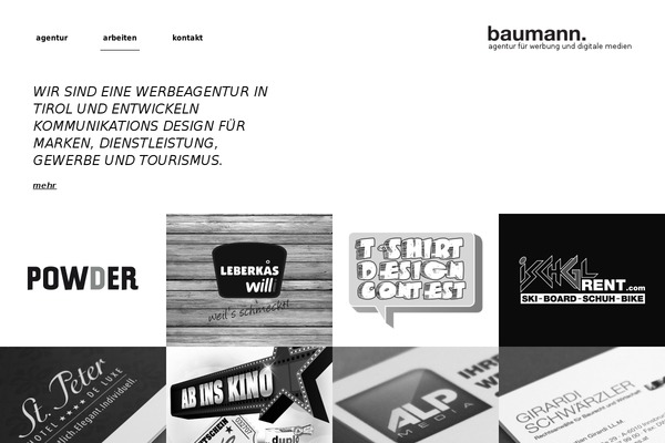 baumann-agentur.at site used Baumann