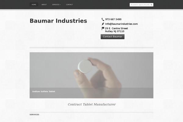 Thesis theme site design template sample