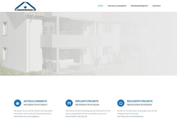 Liva theme site design template sample