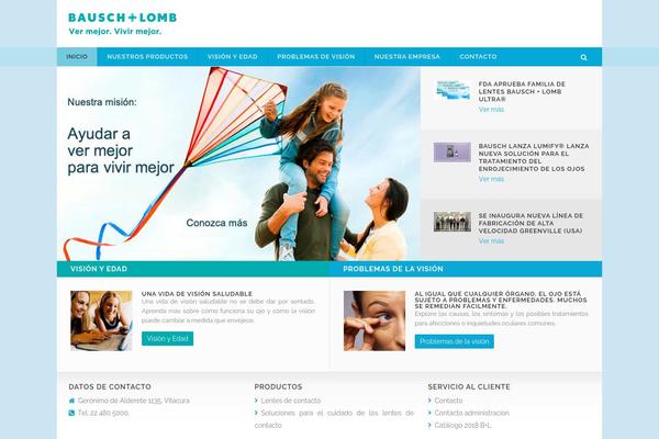 Bridge Child theme site design template sample