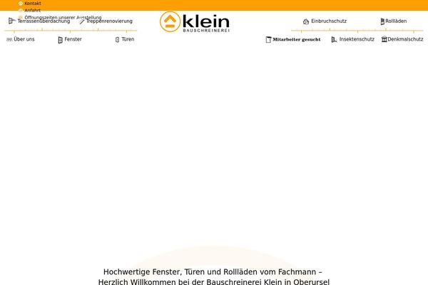 bauschreinerei-klein.de site used Limain
