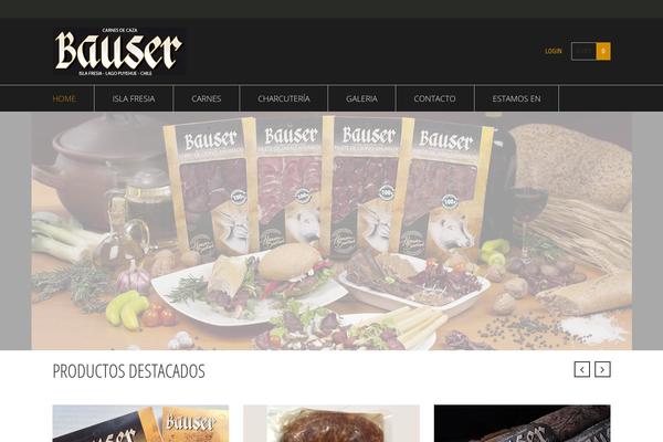 Crux theme site design template sample