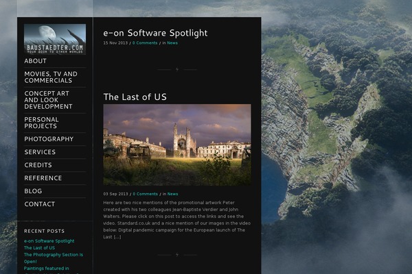 Flashlight theme site design template sample