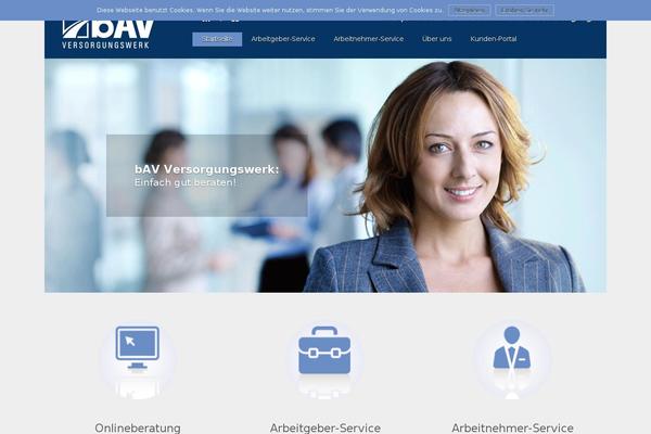 bav-versorgungswerk.de site used Customizr_child