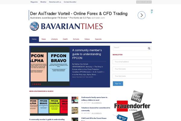 Deadline theme site design template sample