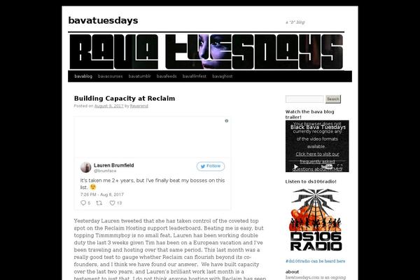 Twenty Ten theme site design template sample