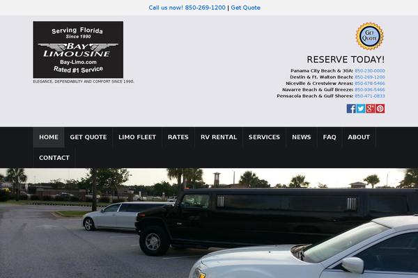 bay-limo.com site used Citycruise