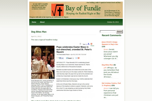 Terrafirma theme site design template sample