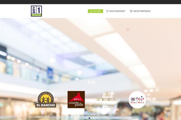 Carrefour theme site design template sample