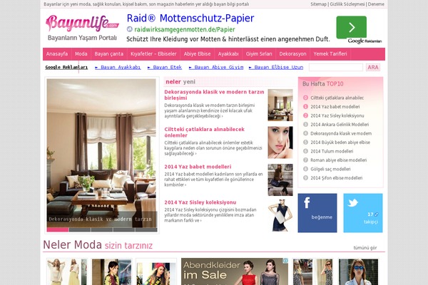 Guzellikle theme websites examples