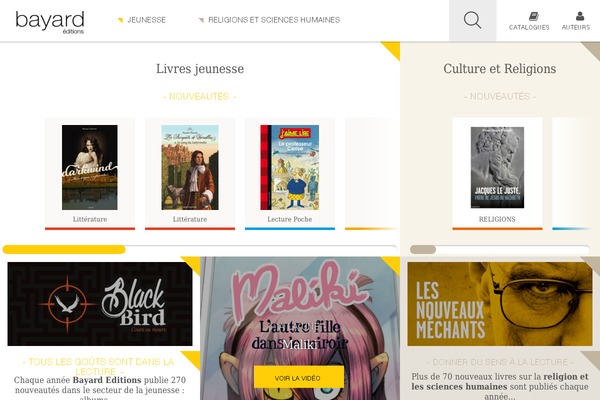bayard-editions.com site used Bayard-editions