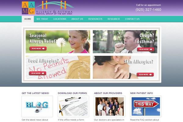 Outreach theme site design template sample