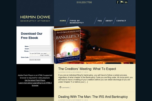 Thesis 1.8 theme site design template sample