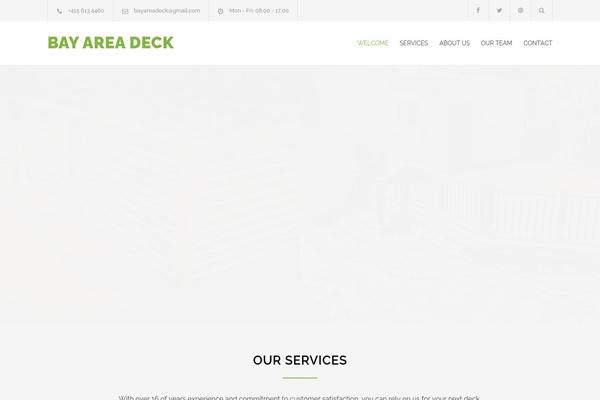 Renovate theme site design template sample