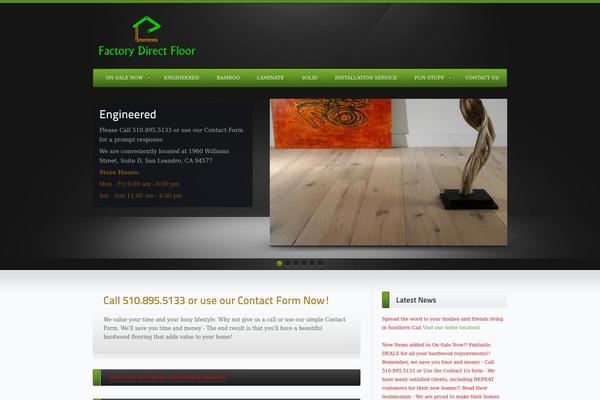 theDawn theme site design template sample