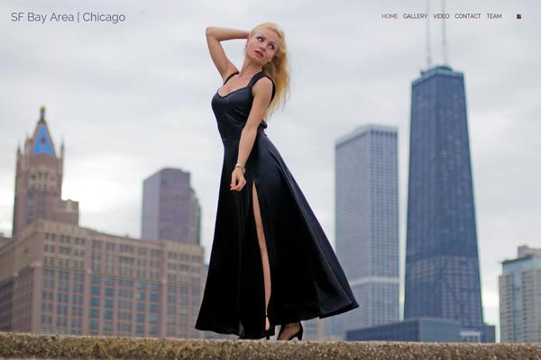 Photolio theme site design template sample