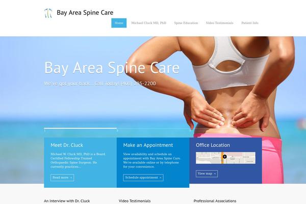 MediCenter theme site design template sample