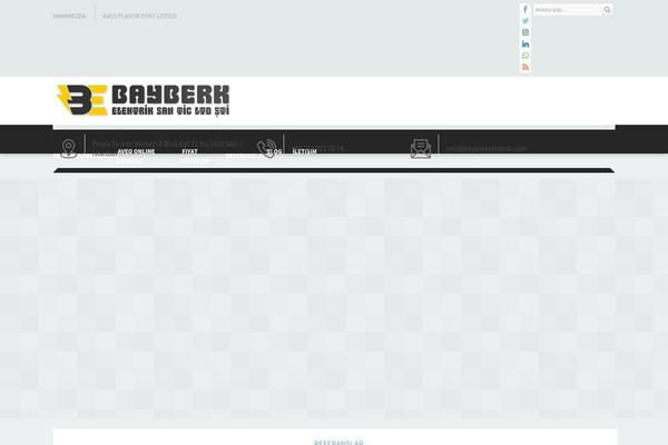 Yakamoz theme site design template sample