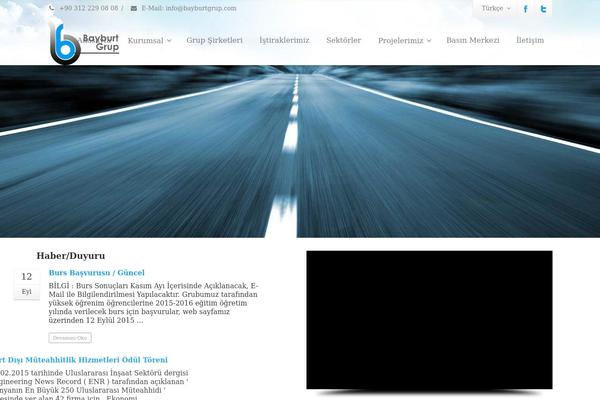 Envision theme site design template sample