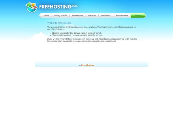 Count Down theme site design template sample