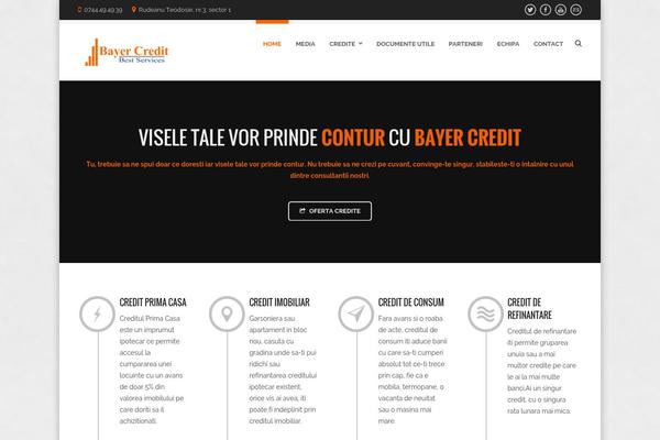 Corporative theme site design template sample