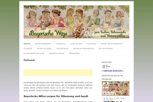 bayerische-witze.de site used Twentytwelvebt