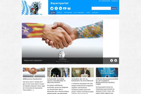 Yasmin theme site design template sample