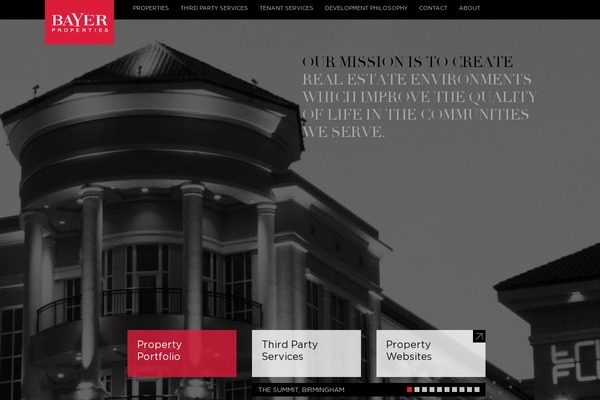 bayerproperties.com site used Bayer