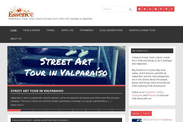 Dynamic News theme site design template sample