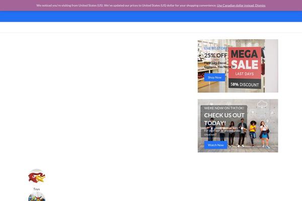 Kapee theme site design template sample