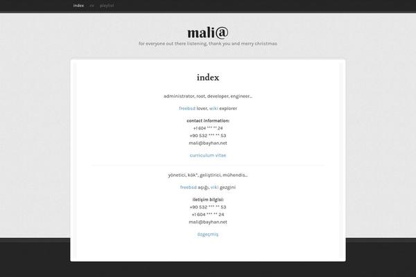 Site using Fancy Gallery plugin