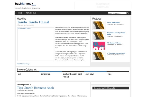 Arthemia theme site design template sample