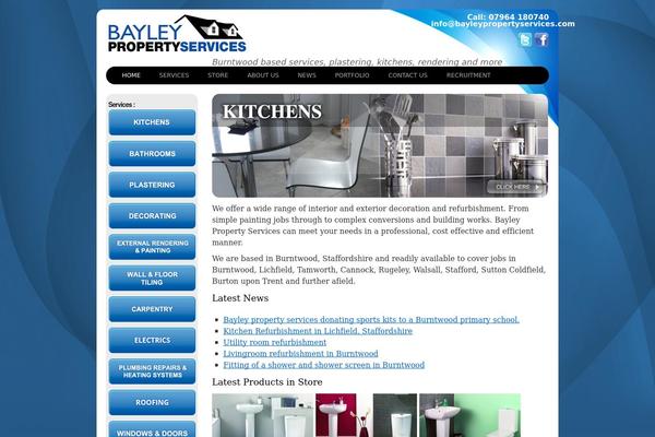Bps theme site design template sample