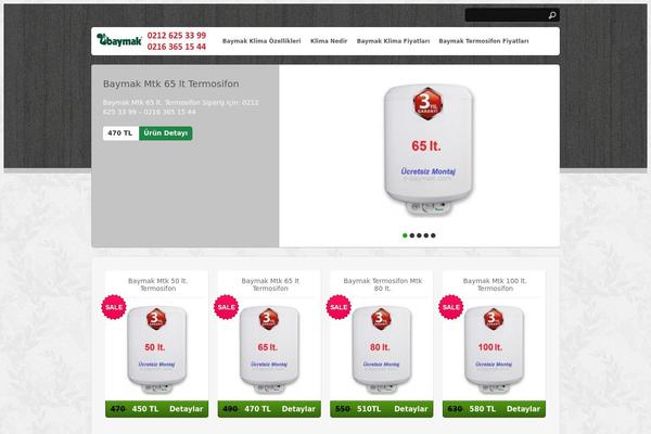 Zenshop theme site design template sample