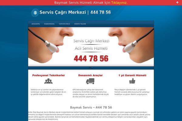 Complexity v2 theme site design template sample