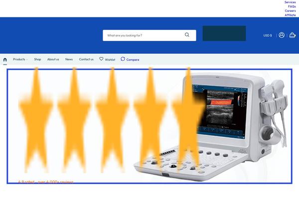 Site using Elementor plugin
