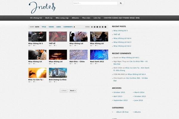 deTube theme site design template sample