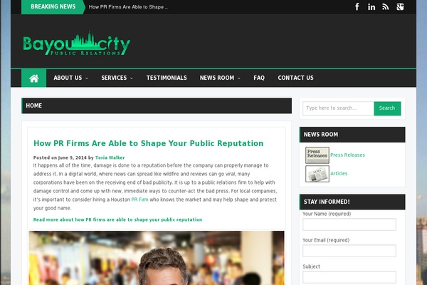Bzine theme site design template sample