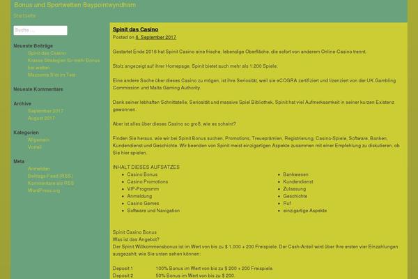 Jovial theme site design template sample