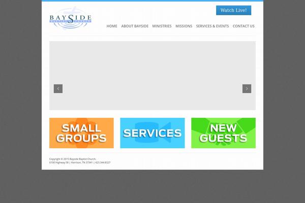 Site using Bible Verse of the Day plugin