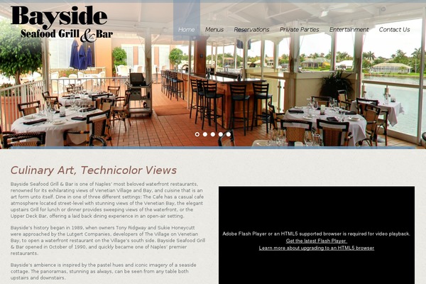 White Rock theme site design template sample