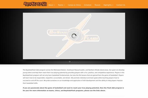 Striking theme site design template sample