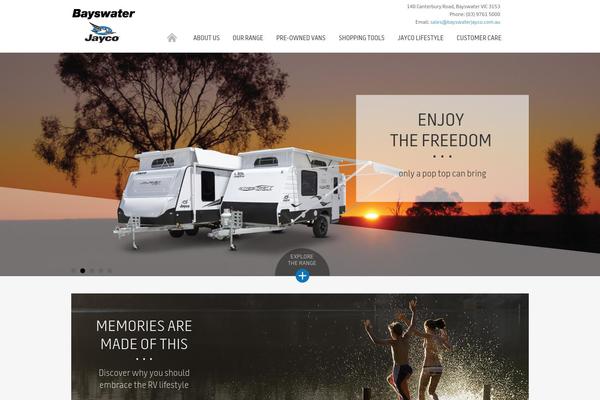 bayswaterjayco.com.au site used Jayco