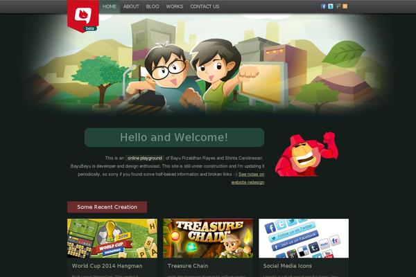 bayubayu.com site used Bayubayu