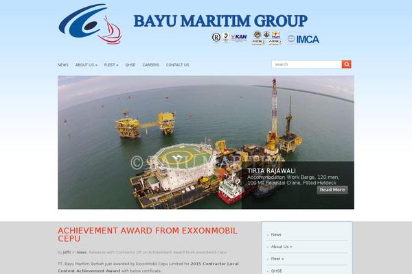 bayumaritim.com site used LizardBusiness