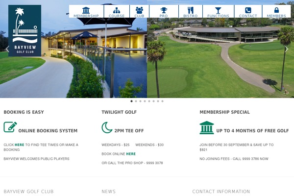 bayviewgolfclub.com site used Bayview