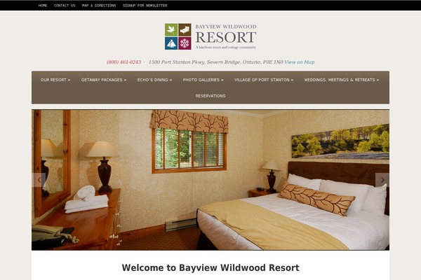 bayviewwildwood.com site used Palazio