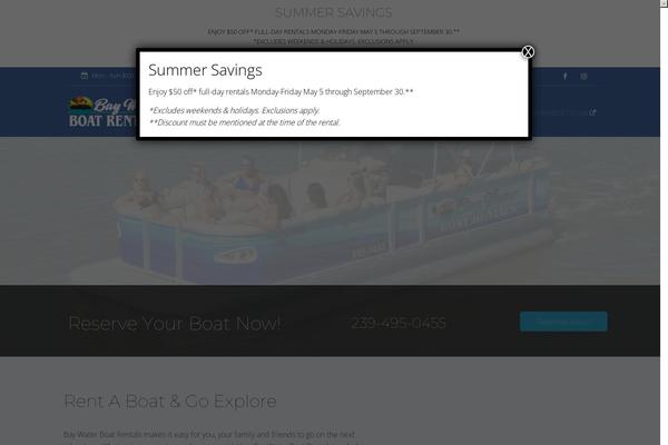 baywaterboatrentals.com site used Motors