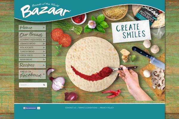 CookingPress theme site design template sample