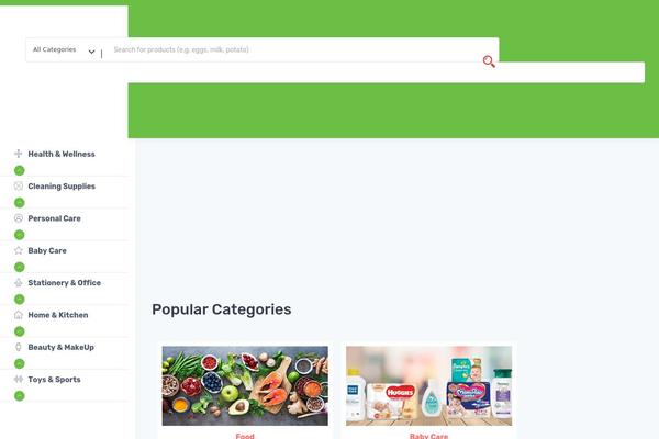 Site using Woo-smart-quick-view plugin